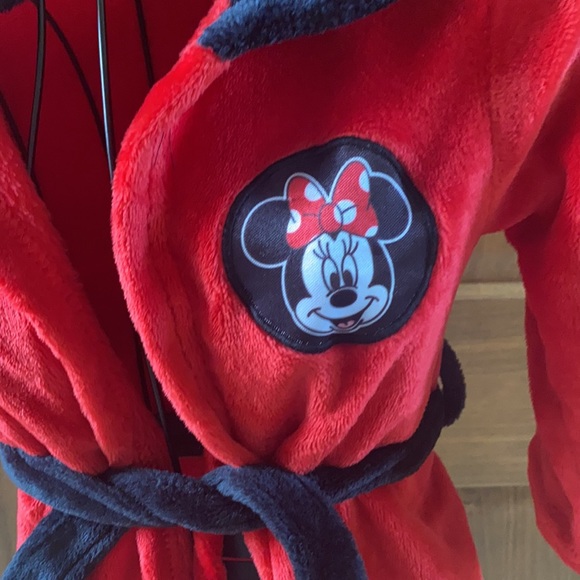 Disney Minnie Girls Robe 2T/3T - Picture 2 of 5